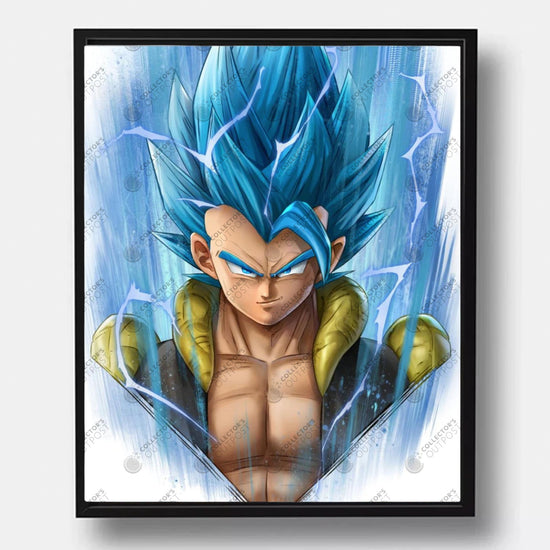 Gogeta Super Saiyan Blue Portrait Art Print