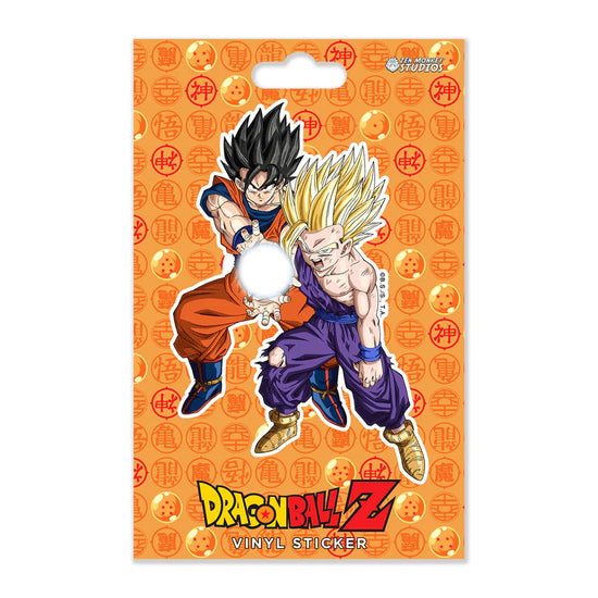 Goku and Gohan Dragon Ball Z Vinyl Sticker