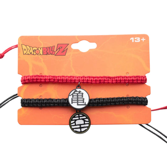 Goku and King Kai Kanji Bracelet Set
