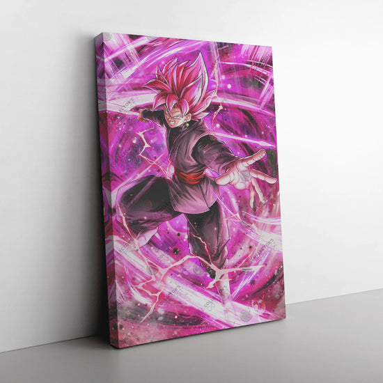 Goku Black Rose "Divine Rage" (Dragon Ball) Premium Art Print