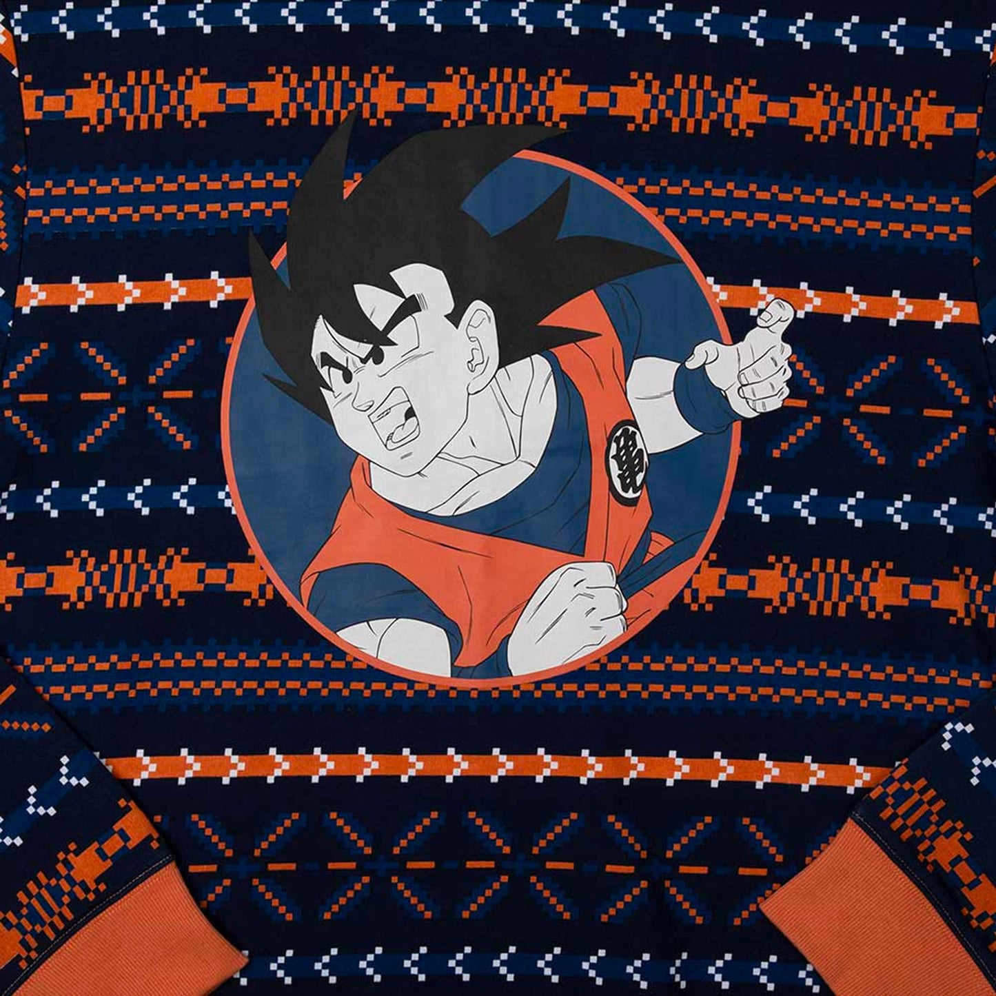 Goku (Dragon Ball) Holiday Long Sleeve Sweatshirt