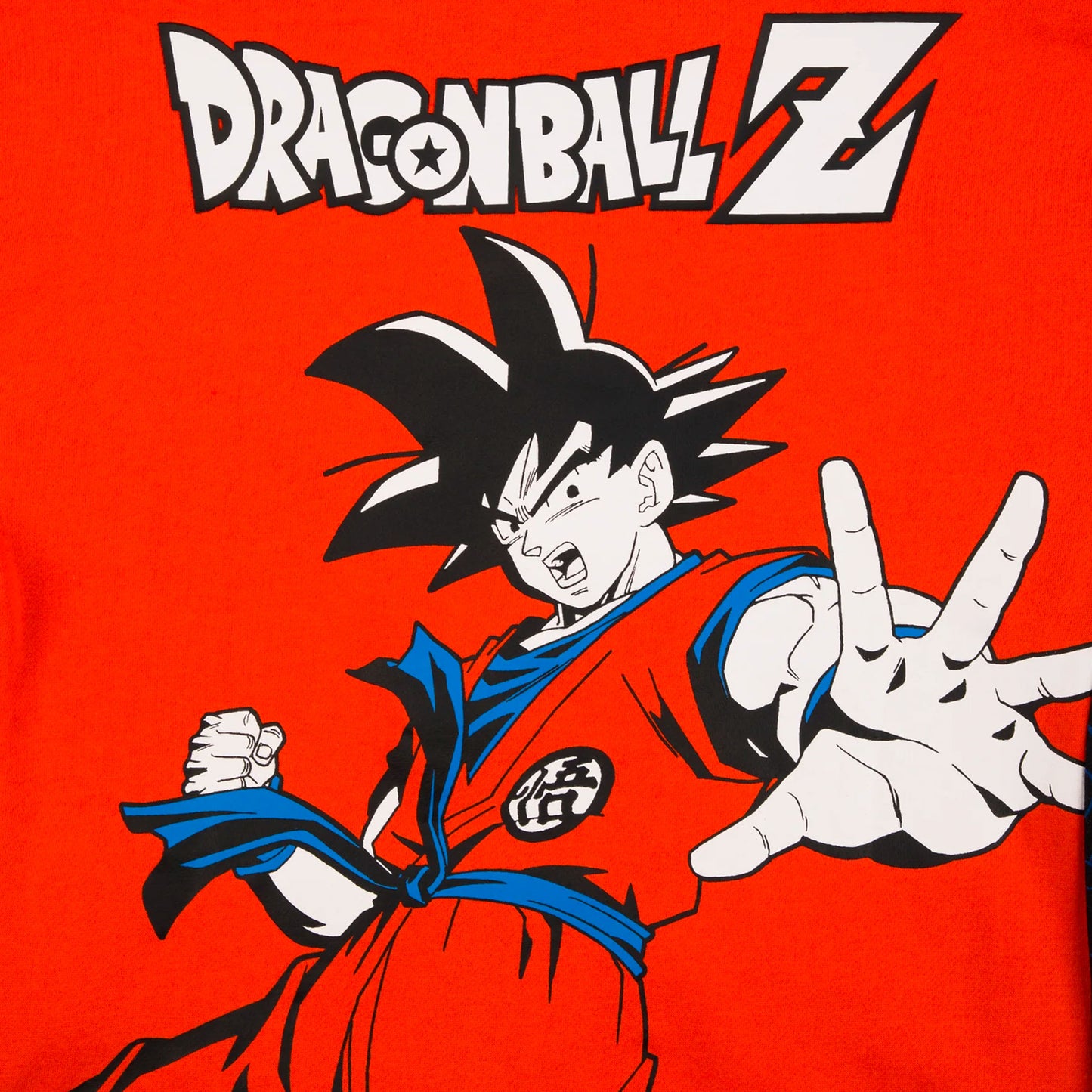Goku (Dragon Ball Z) Contrast Zip Hoodie by Atsuko