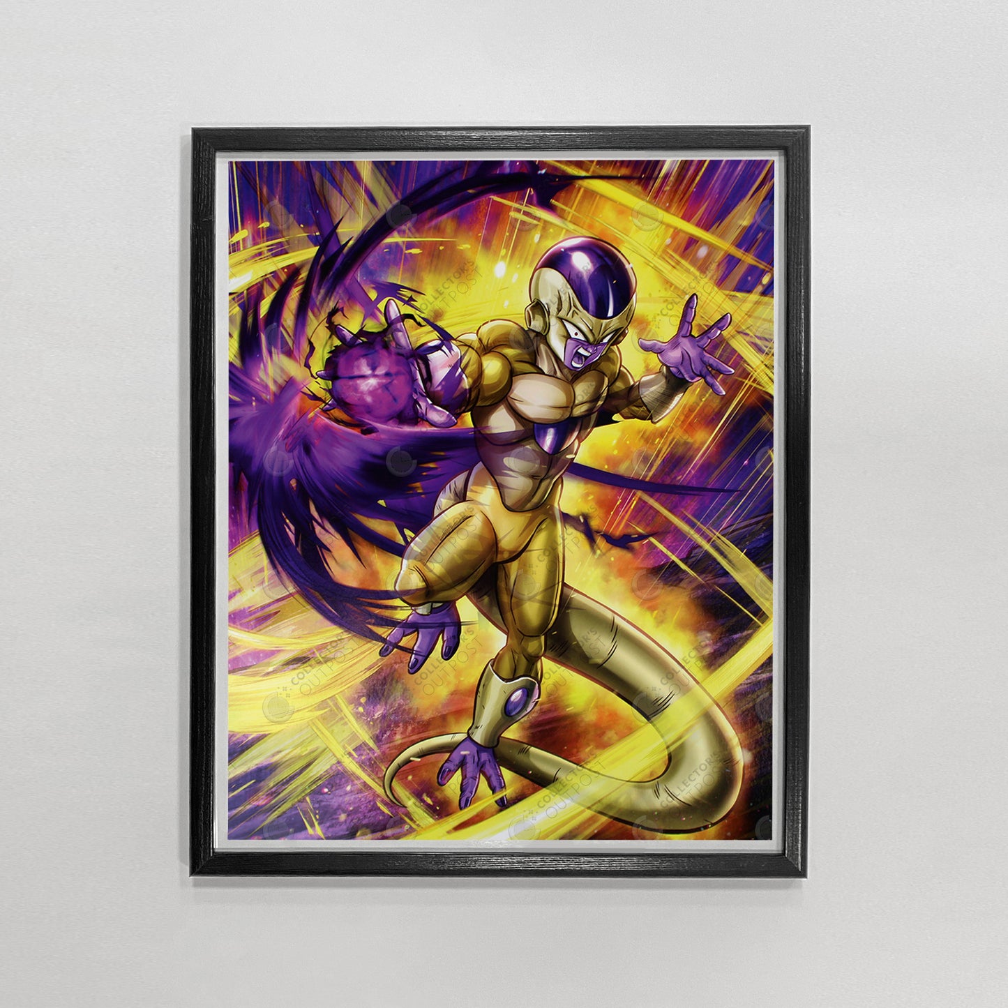 Golden Frieza Dragon Ball Z Art Print