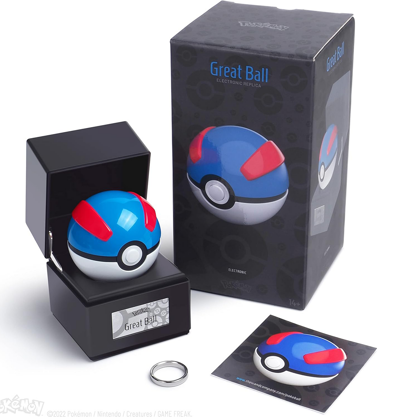 Great Poké Ball Light-Up Replica with Display Base