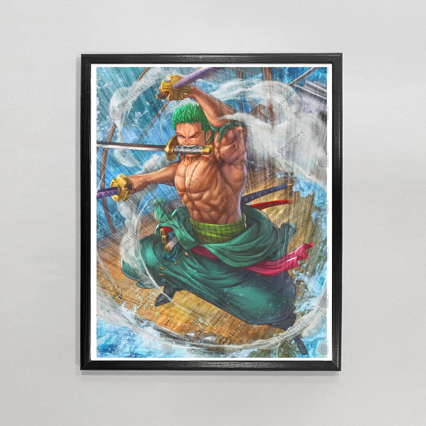 Greatest Swordsman (One Piece) Roronoa Zoro Premium Art Print