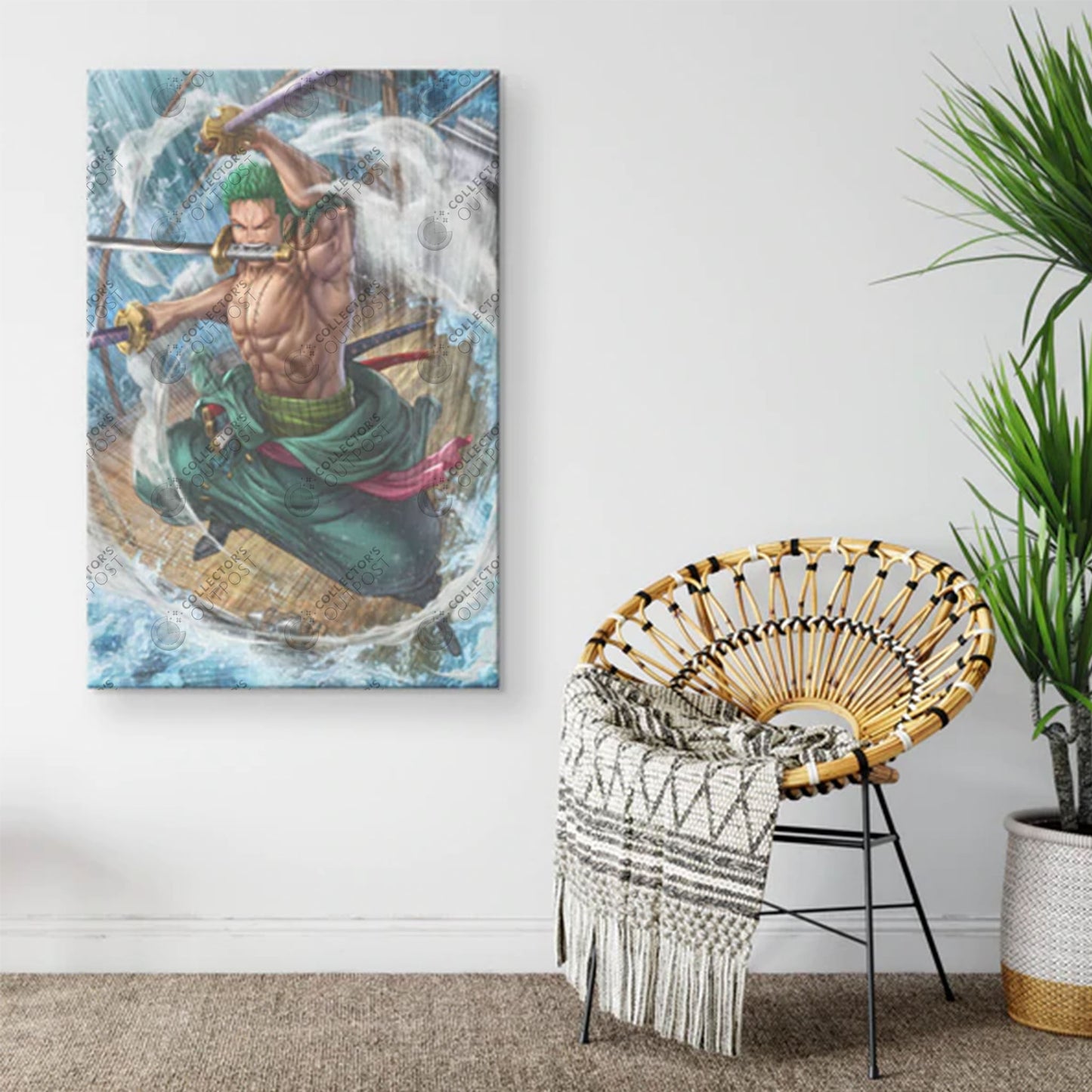 Zoro One Piece Nine Sword Style Art Print – Collector's Outpost