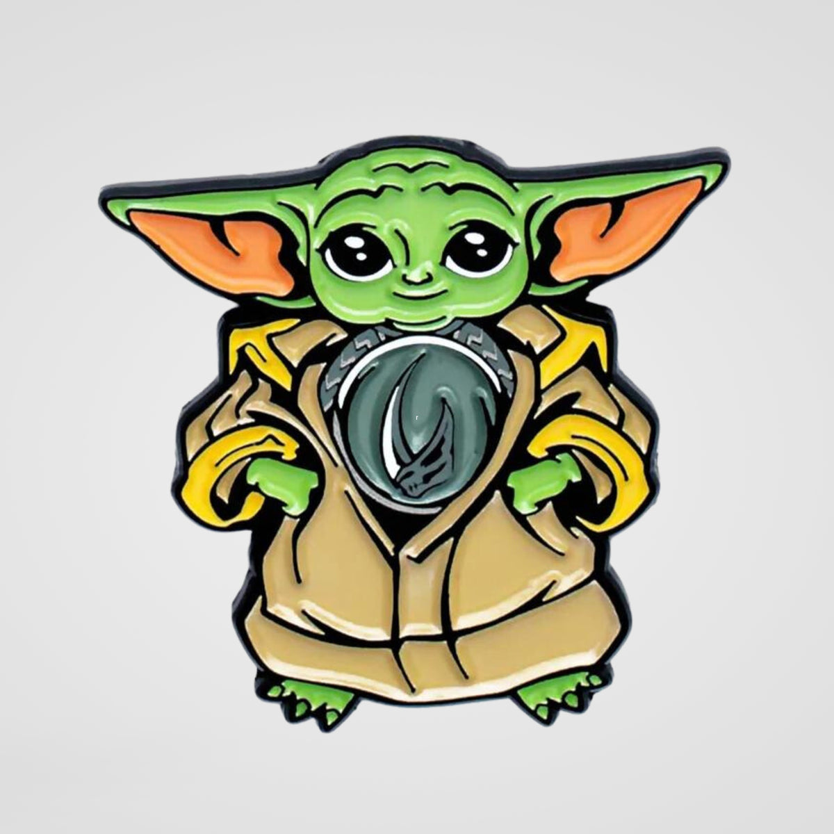 Grogu With Mudhorn Beskar Armor (Star Wars: The Mandalorian) Chibi Ena ...