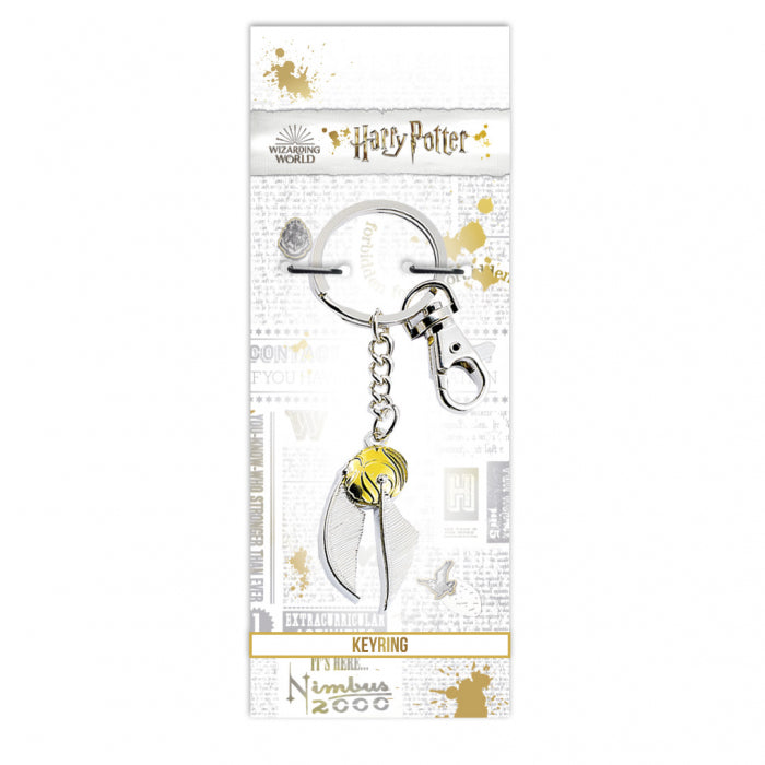 Golden Snitch Harry Potter Keychain
