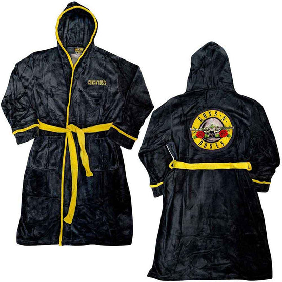 Guns N' Roses Bullet Logo Plush Robe