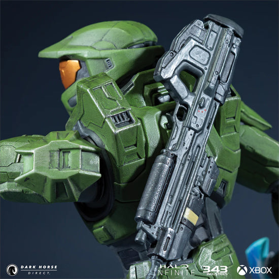 Halo Infinite Master Chief with Grappleshot PVC Statue