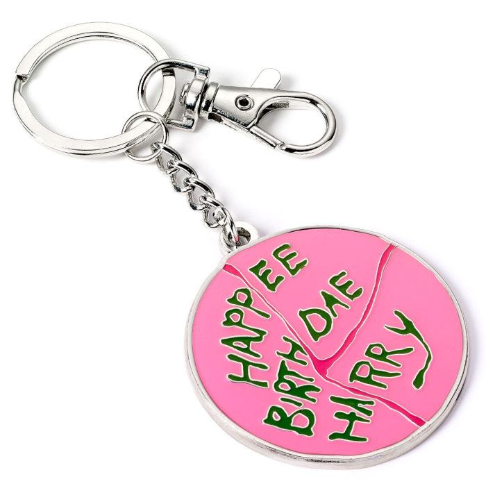 Harry Potter Hagrid Happee Birthdae Keychain