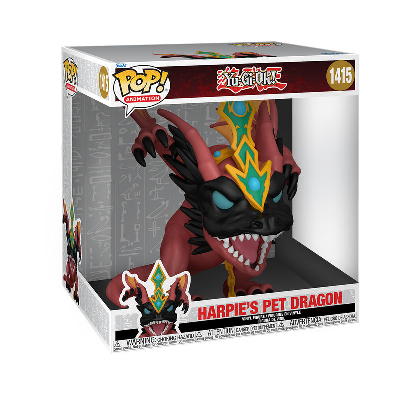 Harpie's Pet Dragon Jumbo 10" Yu-Gi-Oh! Funko Pop!