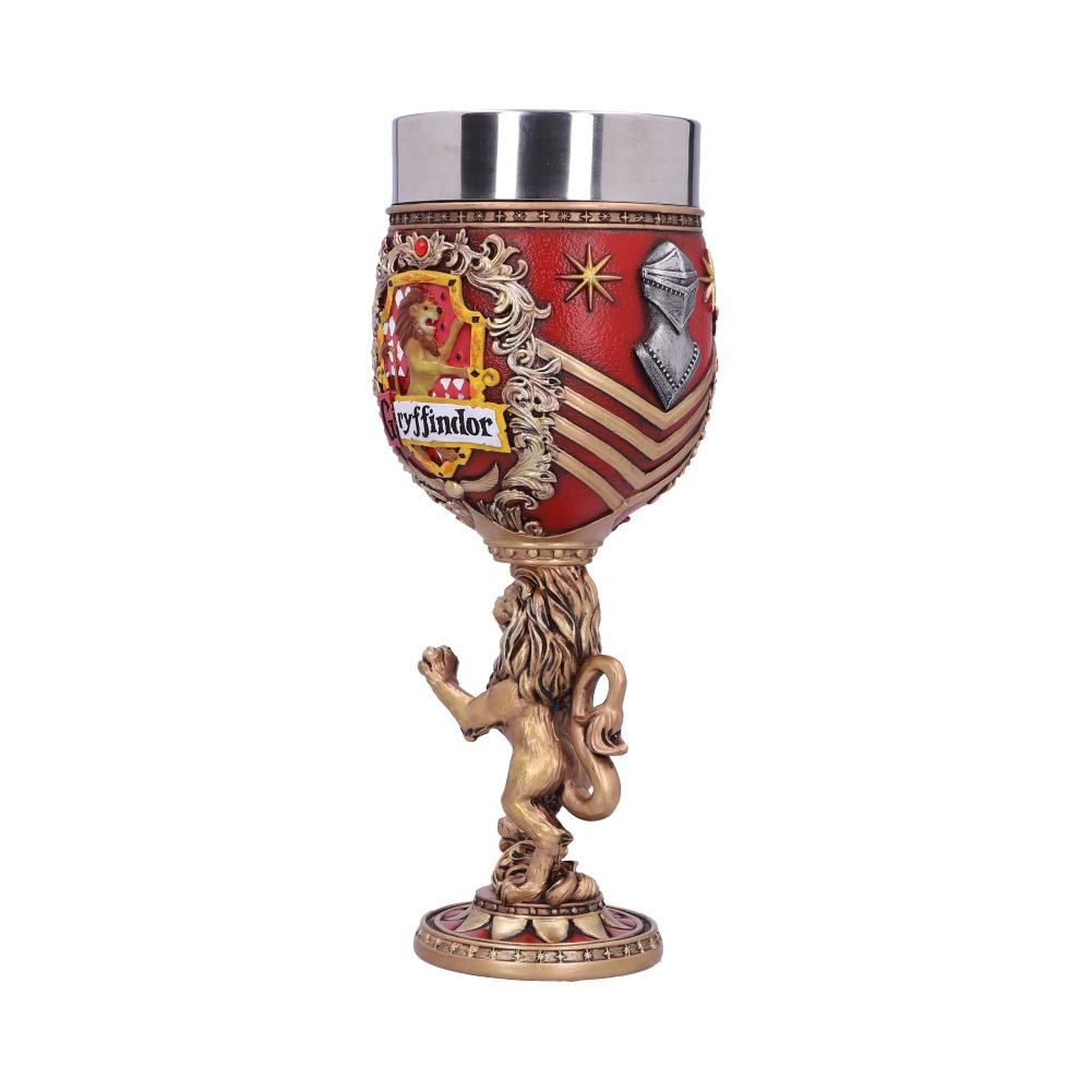 Harry Potter Gryffindor Crest Collectible Sculpted Goblet by Nemesis Now