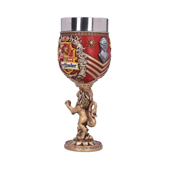 Harry Potter Gryffindor Crest Collectible Sculpted Goblet by Nemesis Now