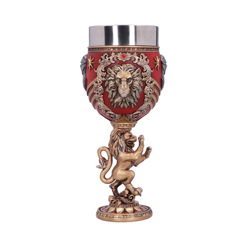 Harry Potter Gryffindor Crest Collectible Sculpted Goblet by Nemesis Now