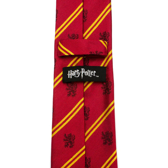 Harry Potter Gryffindor Pinstripe Silk Necktie