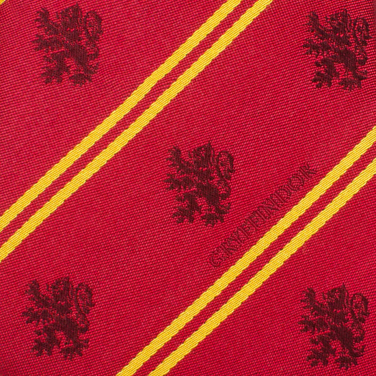 Harry Potter Gryffindor Pinstripe Silk Necktie