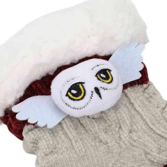 Harry Potter Hedwig Women's Sherpa Slipper Socks