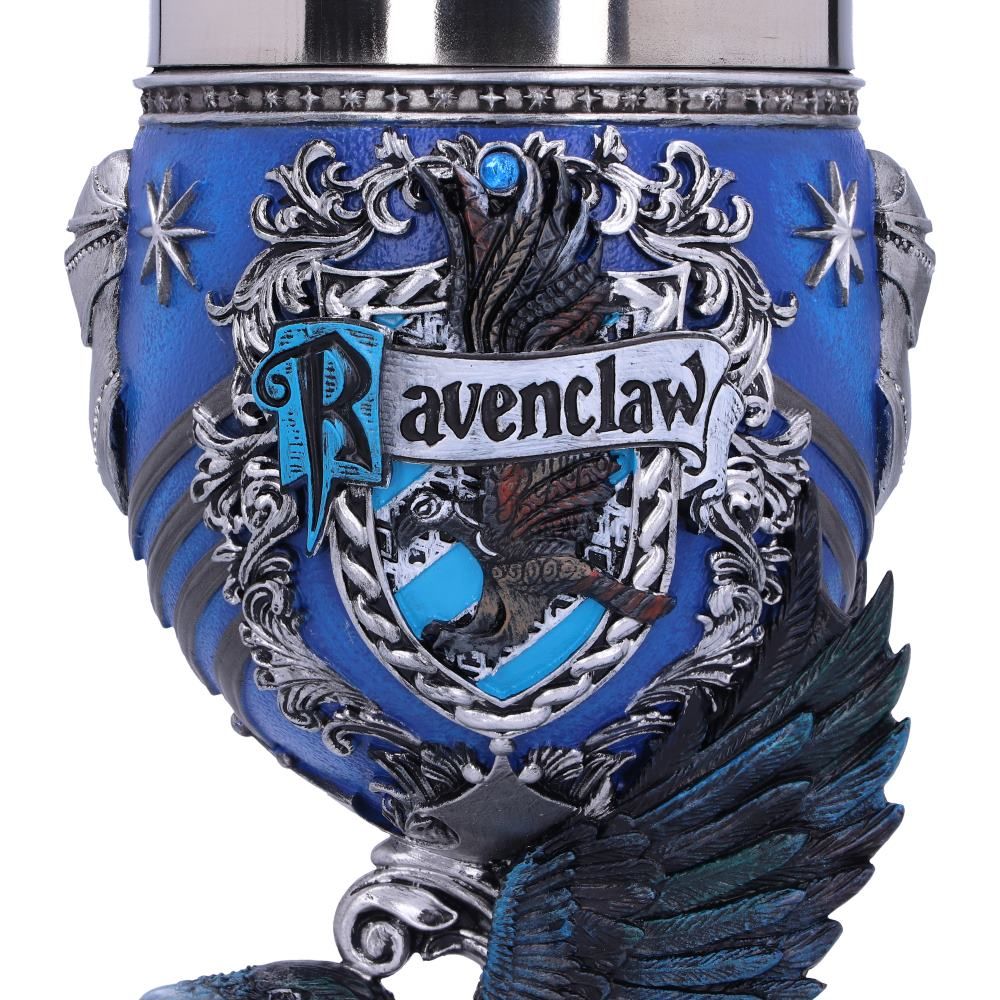 Harry Potter Ravenclaw Crest Collectible Sculpted Goblet by Nemesis Now