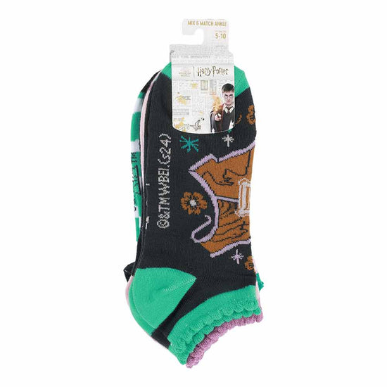 Harry Potter Scalloped Edge Ankle Socks 5-Pack