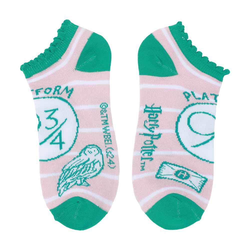 Harry Potter Scalloped Edge Ankle Socks 5-Pack