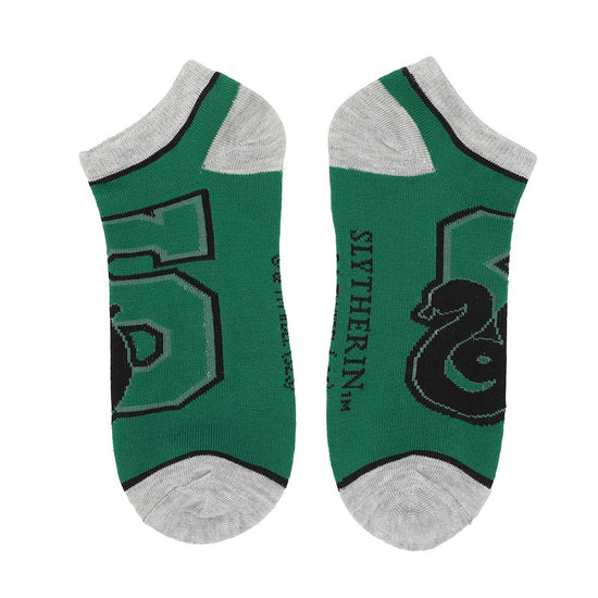 Harry Potter Slytherin Crest 5-Pack Ankle Socks