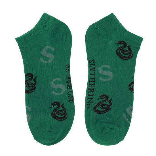 Harry Potter Slytherin Crest 5-Pack Ankle Socks