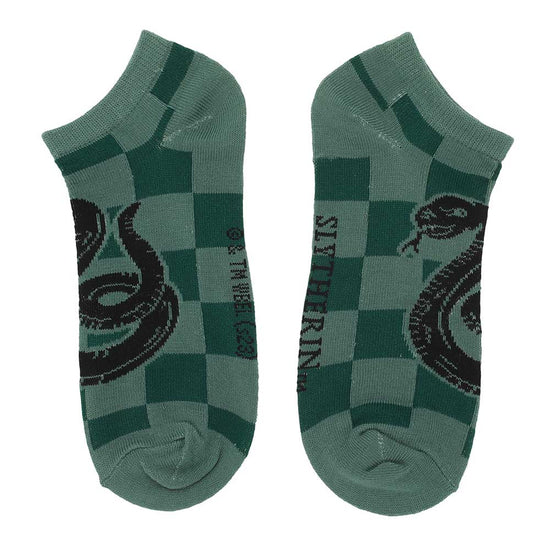 Harry Potter Slytherin Crest 5-Pack Ankle Socks