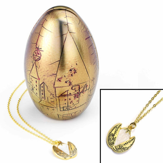 Harry Potter Triwizard Golden Egg Necklace & Gift Tin