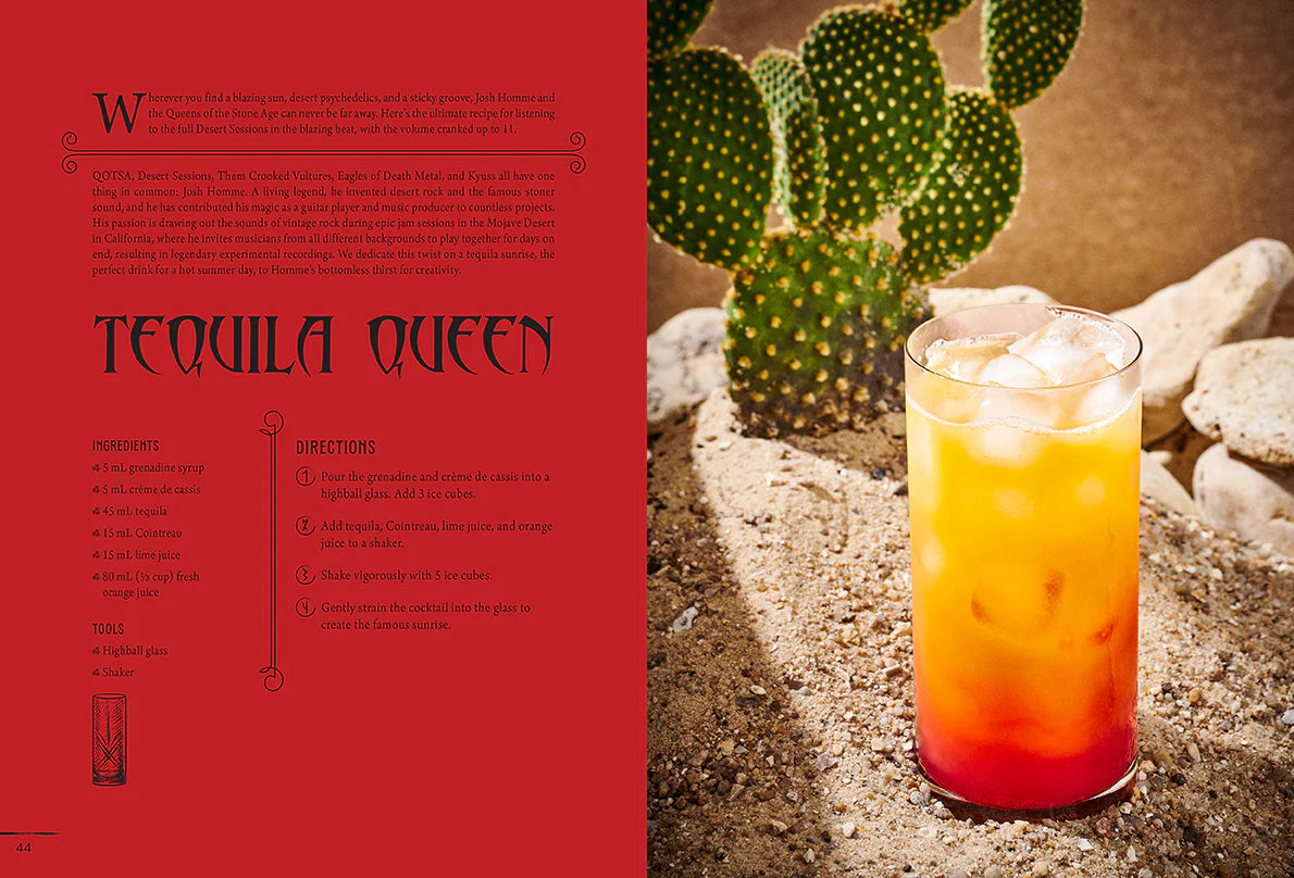 Heavy Metal Cocktails Recipe Book