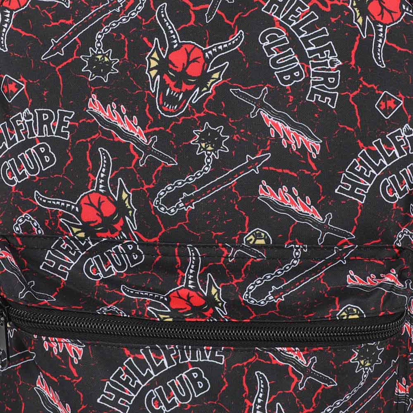 Load image into Gallery viewer, Hellfire Club (Stranger Things) AOP Laptop Backpack

