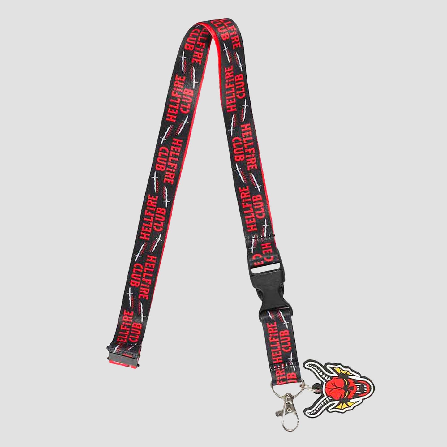 Load image into Gallery viewer, Hellfire Club (Stranger Things) Lanyard
