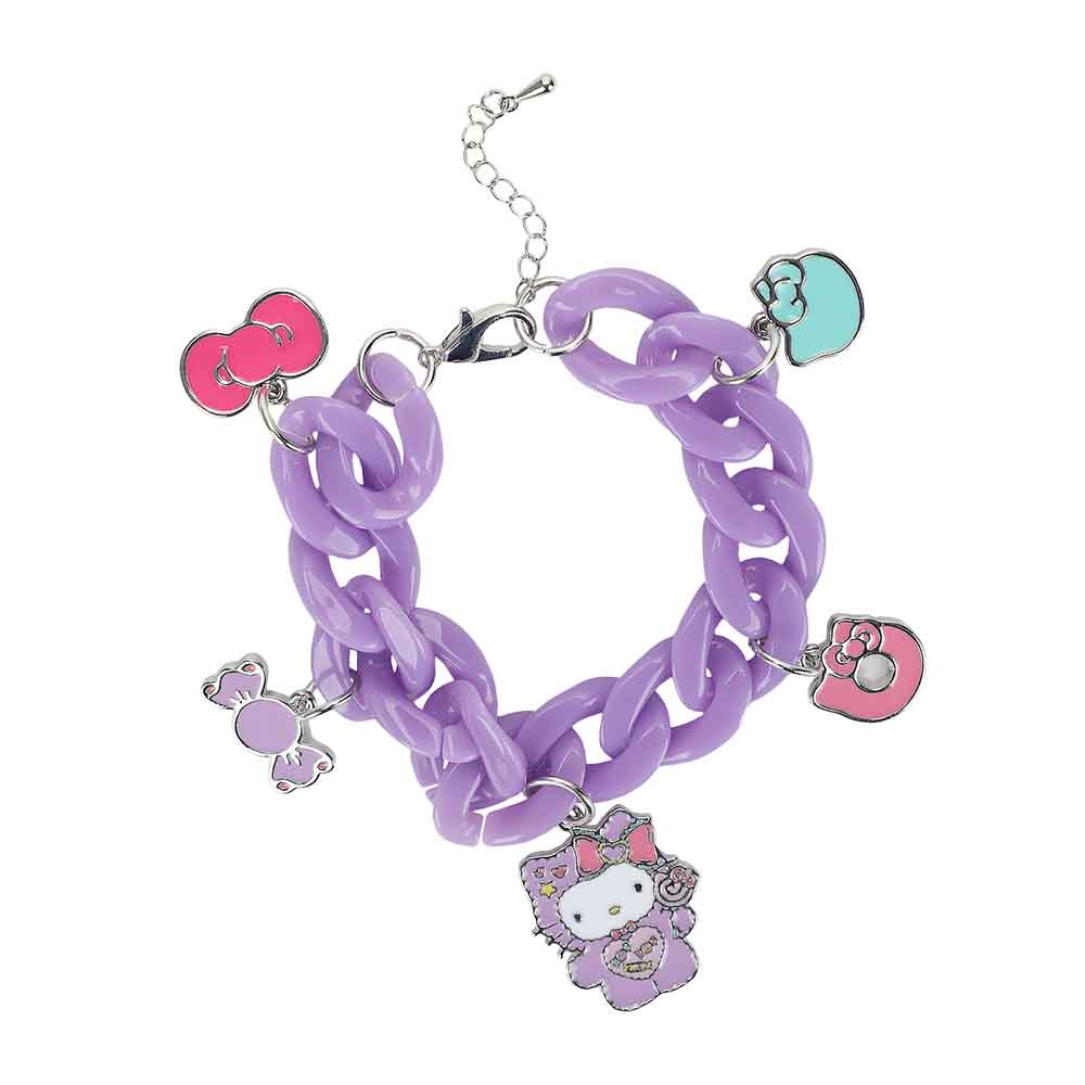 Hello Kitty Chunky Chain Charm Bracelet