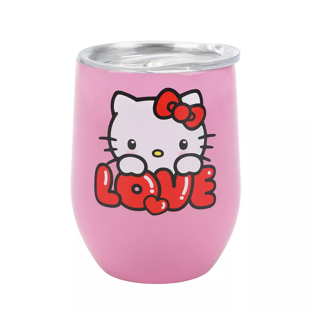 Hello Kitty "Love" Stainless Steel 10oz Travel Tumbler