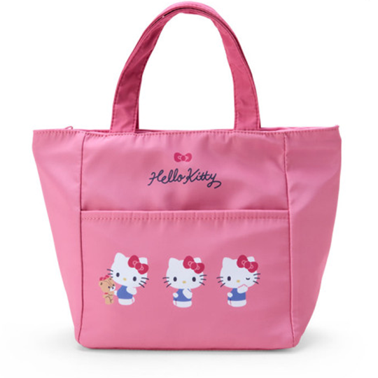 Hello Kitty Pink Insulated Lunch Tote Bag