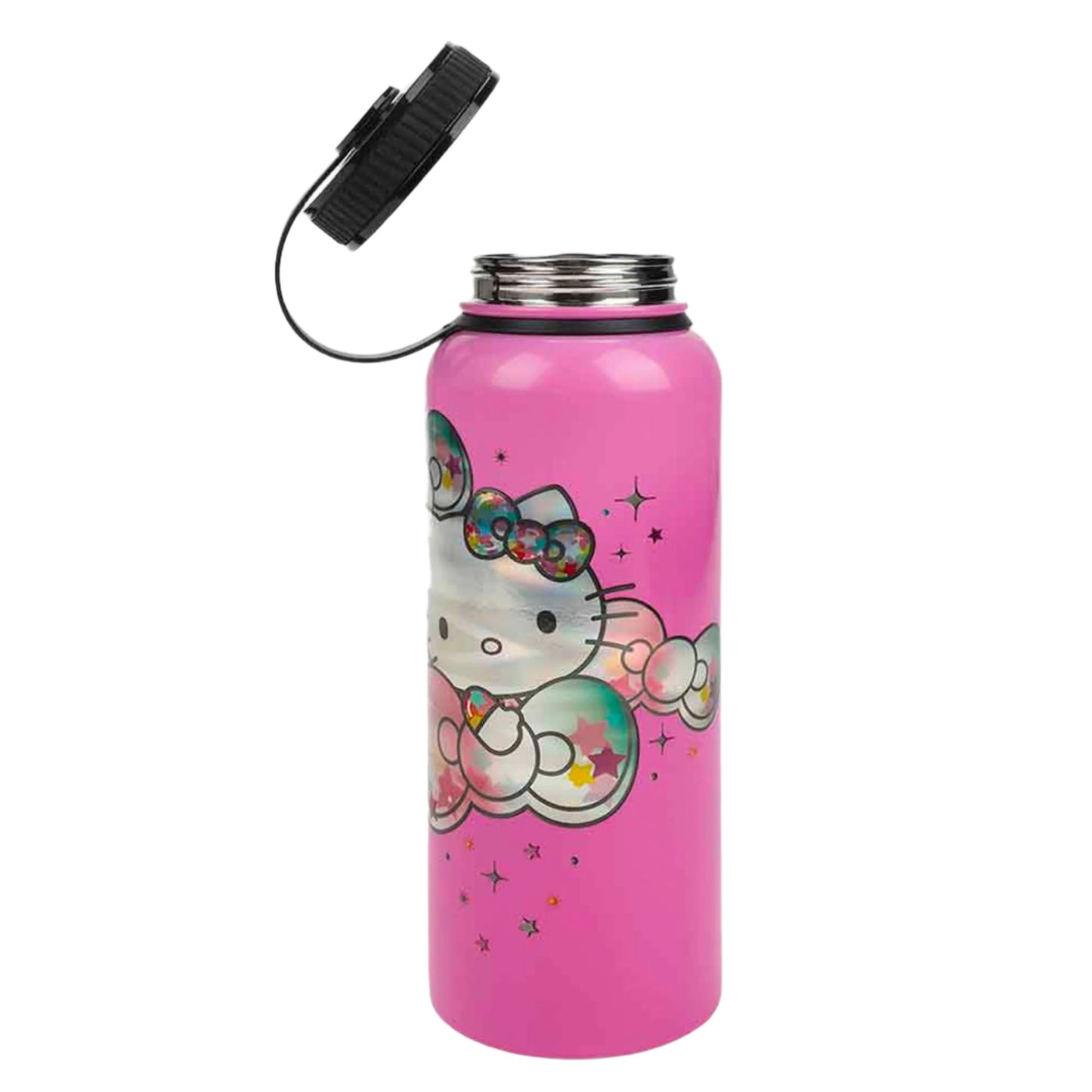 Hello Kitty Holographic Stainless Steel Water Bottle 40oz.