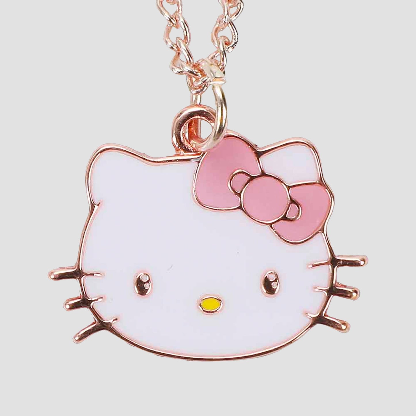 Sweet Sanrio Necklace Hello Kitty Kawaii Kitty Cat Small Earrings Studs for  Kids Child Gifts Cartoon Holiday Jewelry Set - AliExpress
