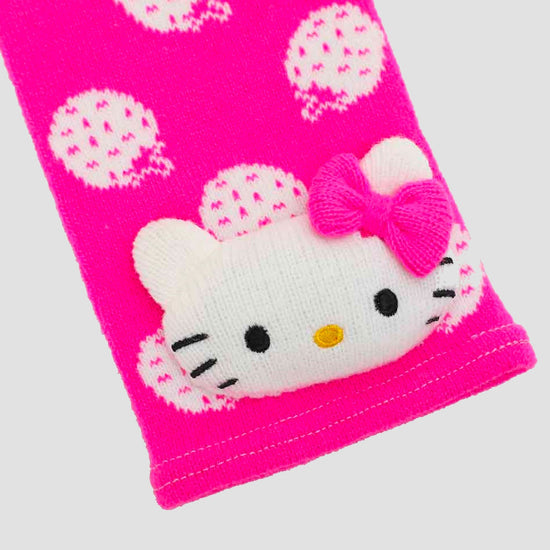 Hello Kitty (Sanrio) Pink Arm Warmers Fingerless Gloves
