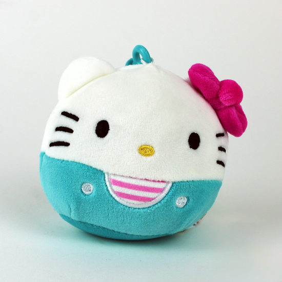 Hello Kitty Sanrio Squishmallows Plush Keychain