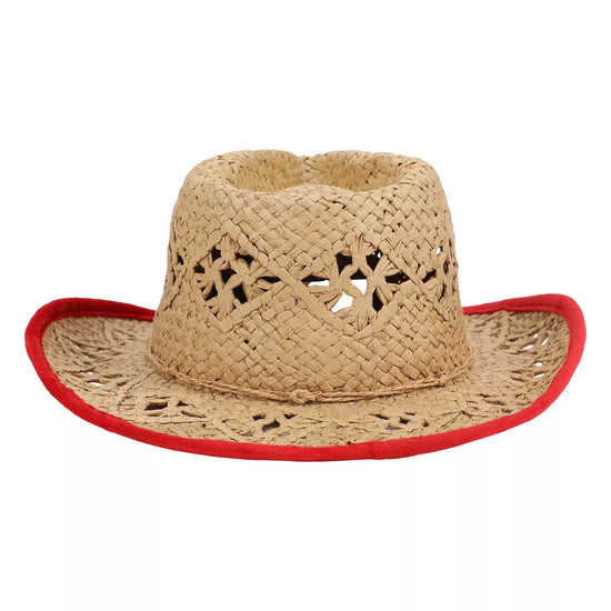 Hello Kitty Straw Cowboy Hat