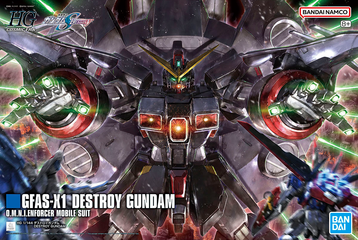 HG 1/144 Destroy Gundam Gunpla Kit