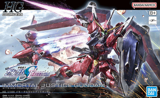 HG 1/144 Immortal Justice Gundam Gunpla Kit