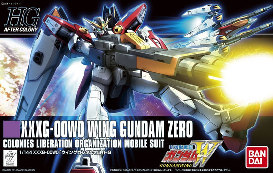 HG 1/144  Wing Gundam Zero Gunpla Kit