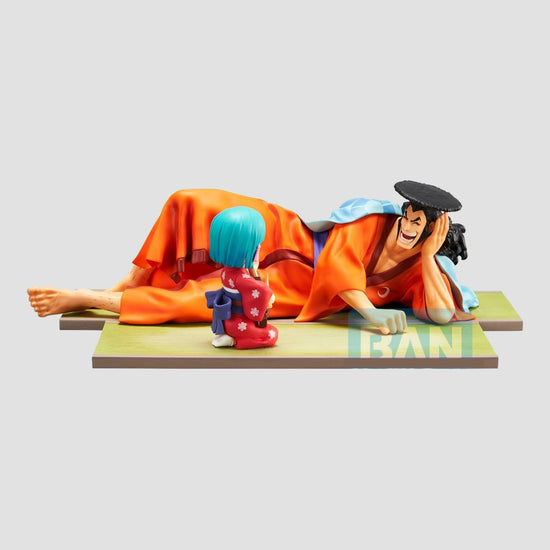 Hiyori & Oden (One Piece) "Revible Moment" Emotional Stores 2 Statue