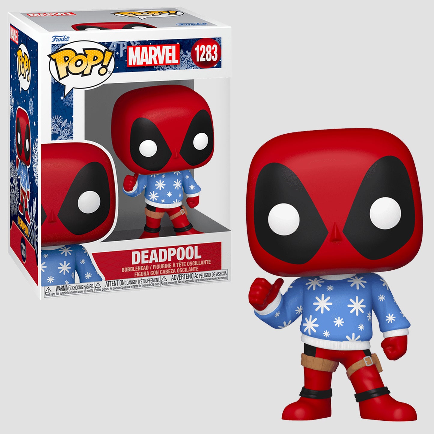 Holiday Deadpool in Ugly Sweater (Marvel) Funko Pop! – Collector's Outpost