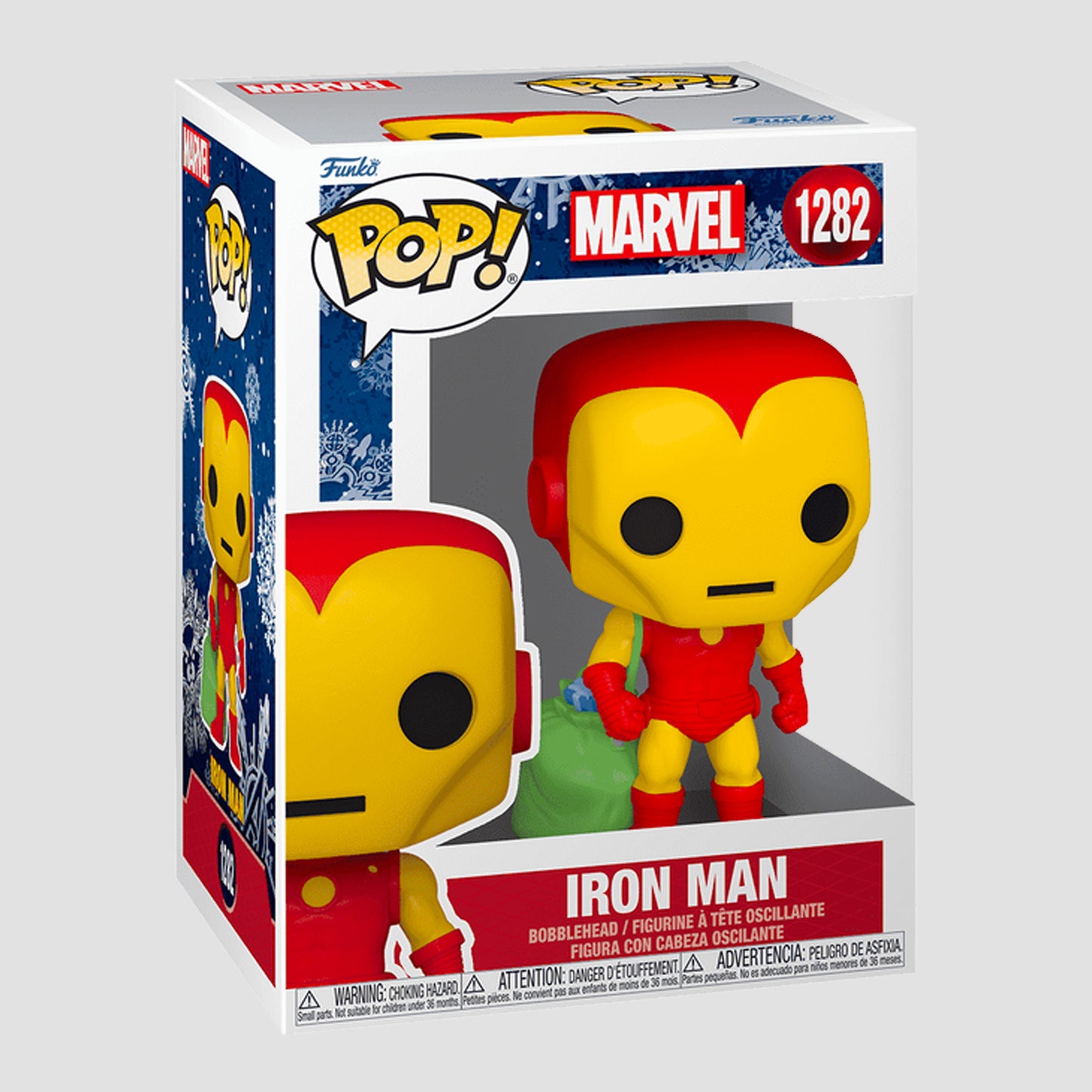 Holiday Iron Man with Gifts (Marvel) Funko Pop!