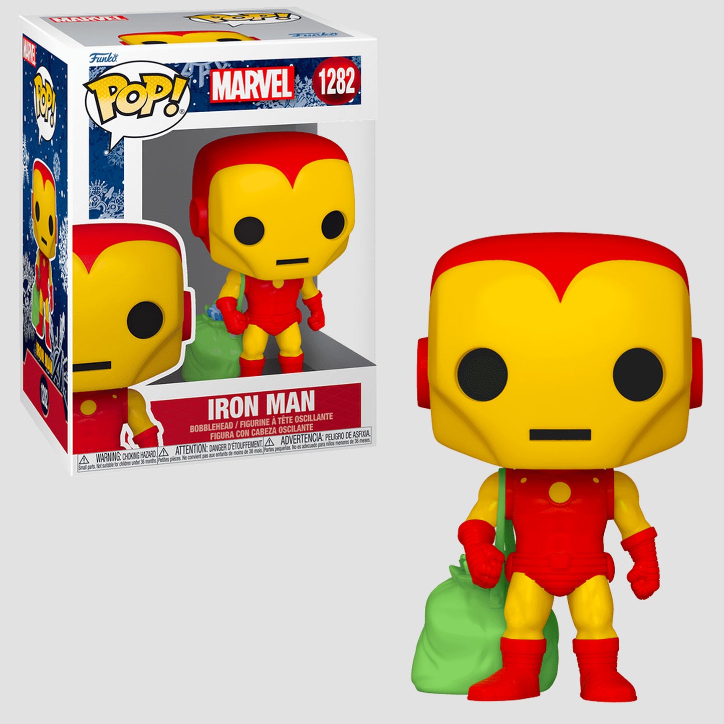 Holiday Iron Man with Gifts (Marvel) Funko Pop! – Collector's Outpost