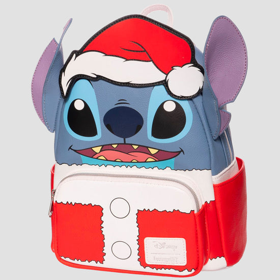 Holiday Santa Stitch (Lilo & Stitch) Disney EE Exclusive Mini Backpack by Loungefly