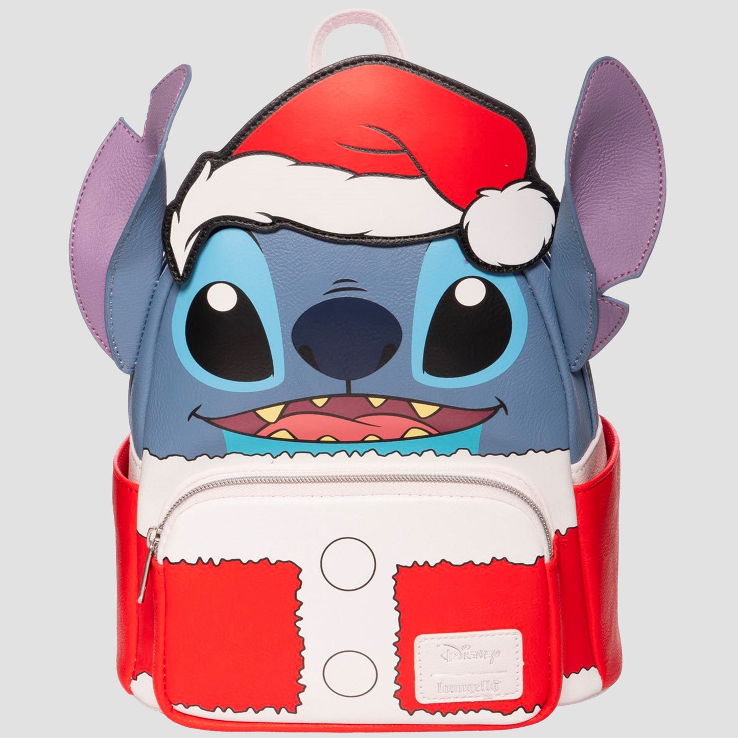 Holiday Santa Stitch (Lilo & Stitch) Disney EE Exclusive Mini Backpack by Loungefly