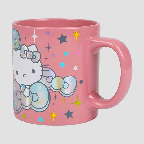 Holographic Hello Kitty (Sanrio) 16 oz Pink Ceramic Mug